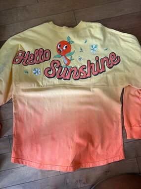 Hello Sunshine Orange bird Disney spirit jersey -Yellow & Orange